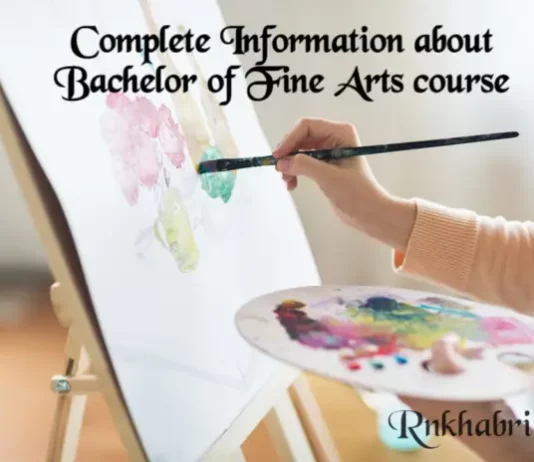 BFA Course Details - Complete Information about Bachelor of Fine Arts Course