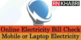 Online Electricity Bill Check: Mobile or Laptop Electricity Bill Check 2022