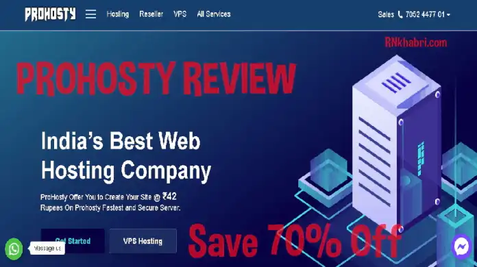 ProHosty Review: India's Best Web Hosting Company