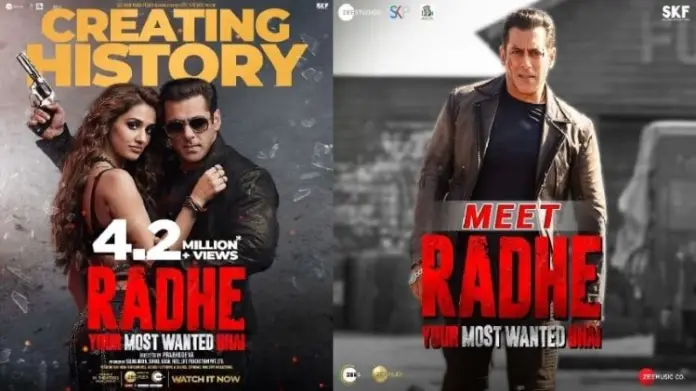 Radhe Movie Free Download Online HD Quality, Salman Khan