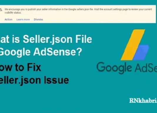 What is Seller.json File - How to fix Google AdSense Seller.json